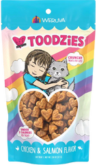 Weruva B.F.F. Toodzies Crunchy Chicken & Salmon Cat Treats 2-oz