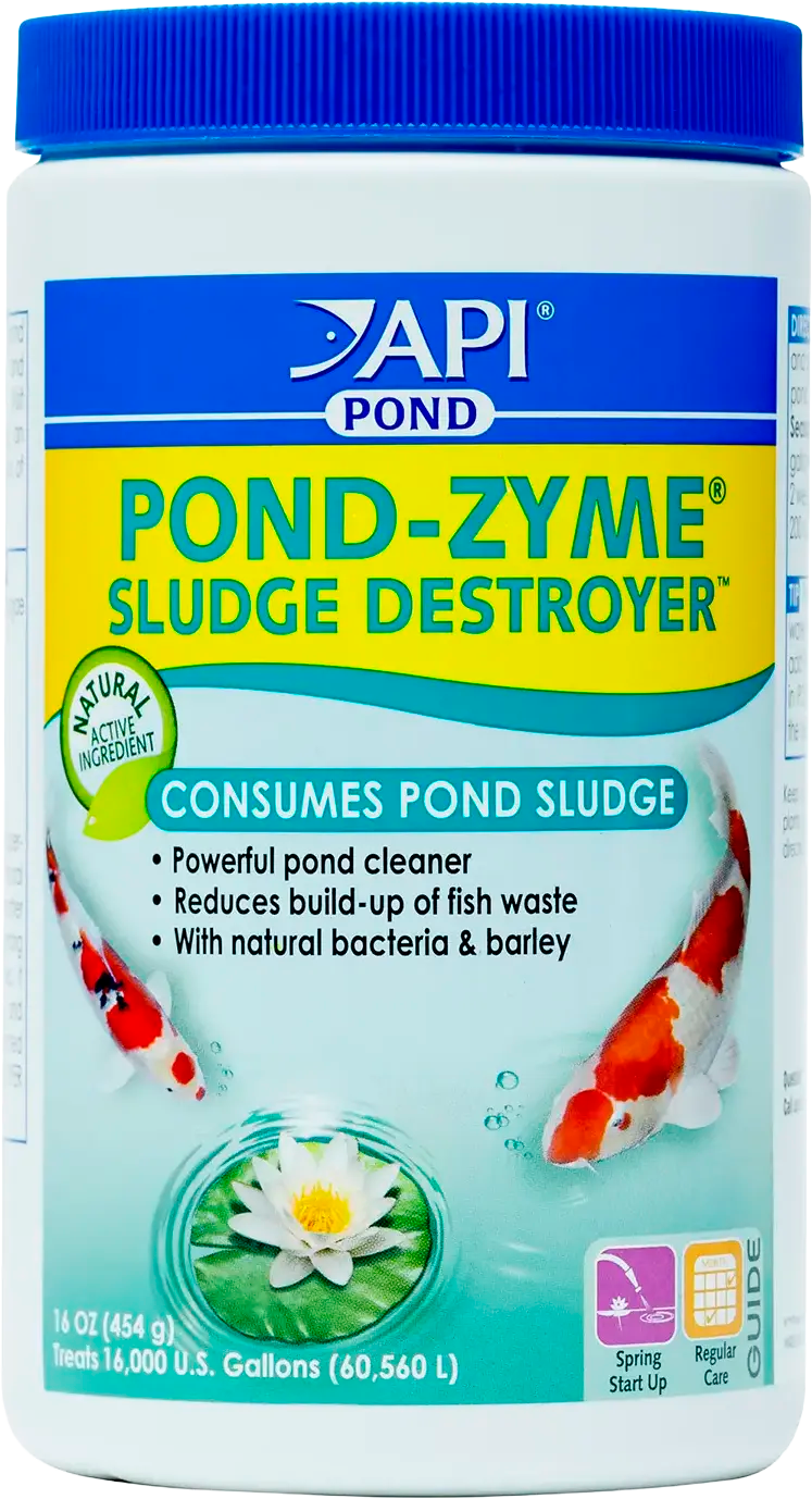 Front of API Pond-Zyme Sludge Destroyer Pond Sludge Remover 1-lb