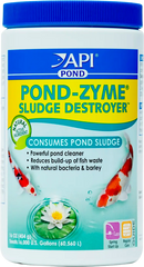 API Pond-Zyme Sludge Destroyer Pond Sludge Remover 1-lb