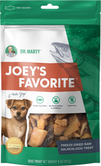 Dr. Marty Joey's Favorite Freeze-Dried Dog Treats Salmon 4-oz