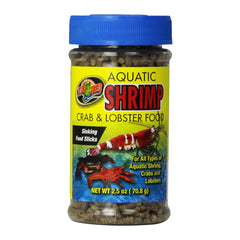 Zoo Med Aquatic Shrimp Crab & Lobster Dry Food 2.5-oz
