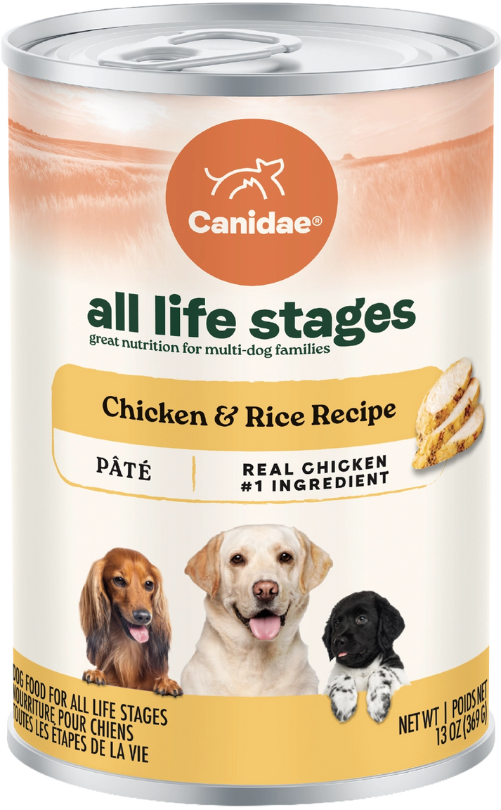 CANIDAE All Life Stages Canned Dog Food Chicken & Rice 13-oz