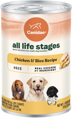 CANIDAE All Life Stages Canned Dog Food Chicken & Rice 13-oz