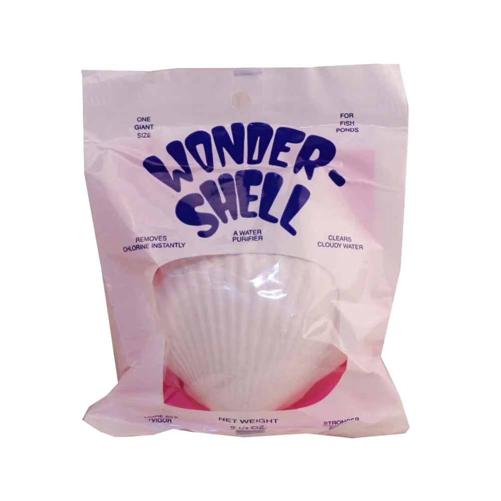Front of Weco Products Wonder Shell Natural Minerals for Ponds White 2.25-oz Giant