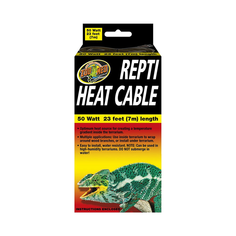 Front of Zoo Med Repti Heat Cable 23 feet 50W