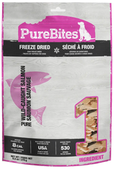 PureBites Salmon Freeze-Dried Pure Dog Treats 9.5-oz