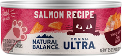 Natural Balance Pet Foods Original Ultra Canned Cat Food Salmon 5.5-oz