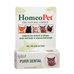 HomeoPet Feline Purr Dental for Cats 0.51-oz