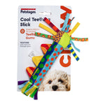 Front of Petstages Cool Teething Multicolor Stick Dog Toy