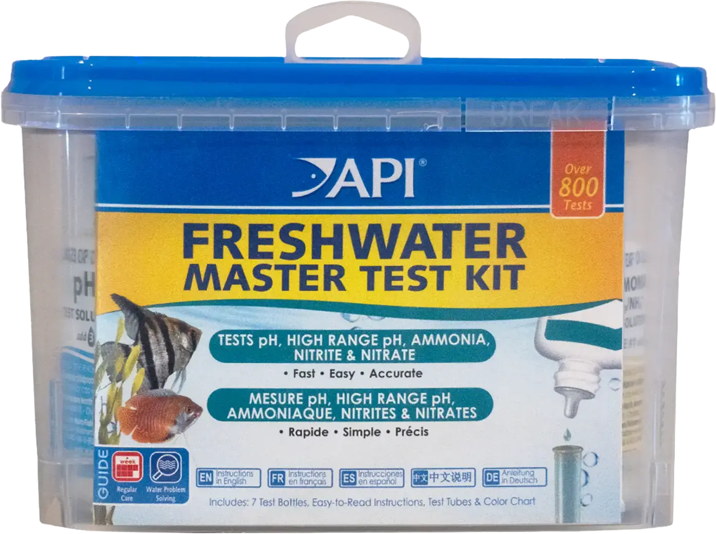 Front of API Freshwater Aquarium Master Test Kit
