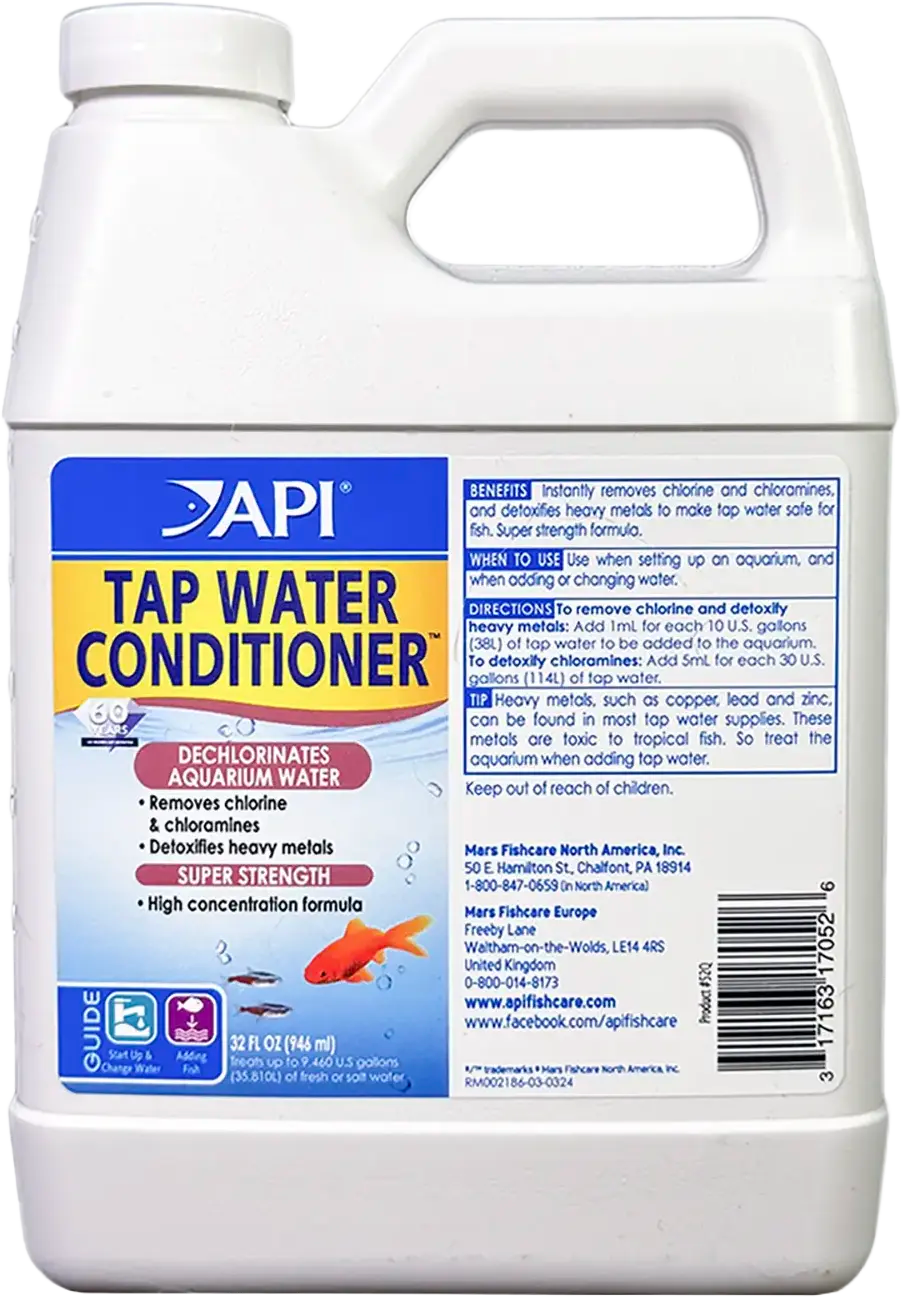Front of API Tap Water Conditioner 32-oz