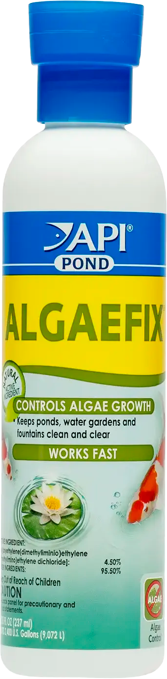 Front of API Pond AlgaeFix Algae Control Solution 8-oz