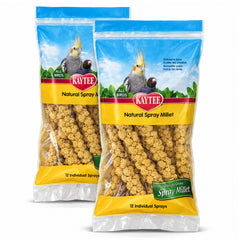 Kaytee Natural Spray Millet Bird Treats 2 Pack