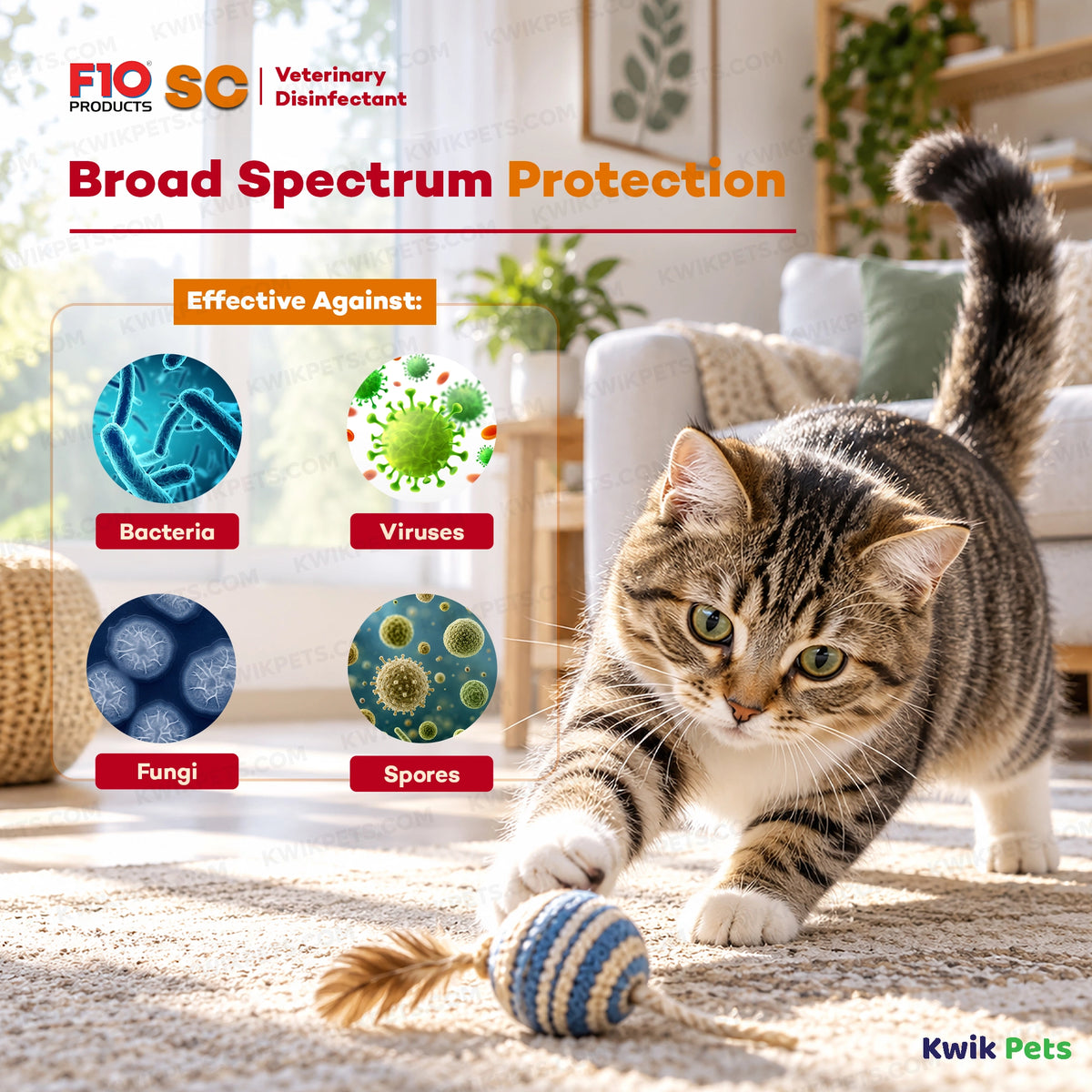 Information of F10SC Veterinary Disinfectant 1 Liter