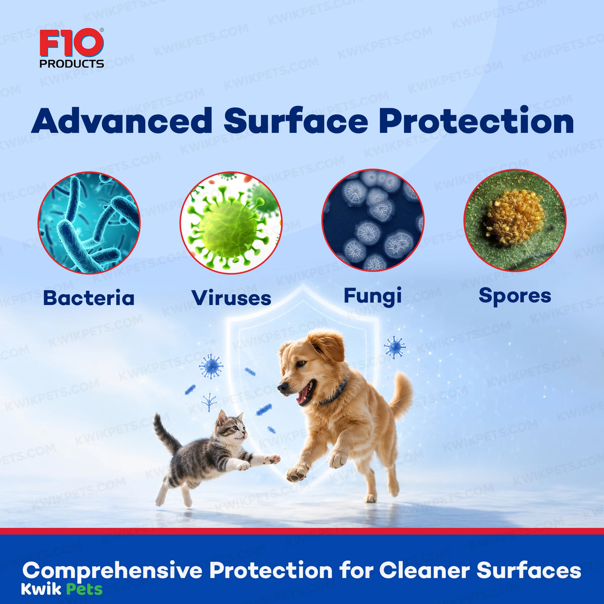 Information 2 of F10 Veterinary Disinfectant Ready to Use 1 Liter