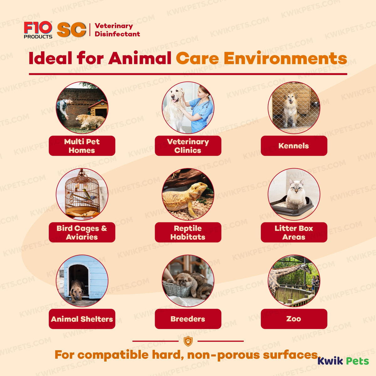 Information of F10SC Veterinary Disinfectant 1 Liter