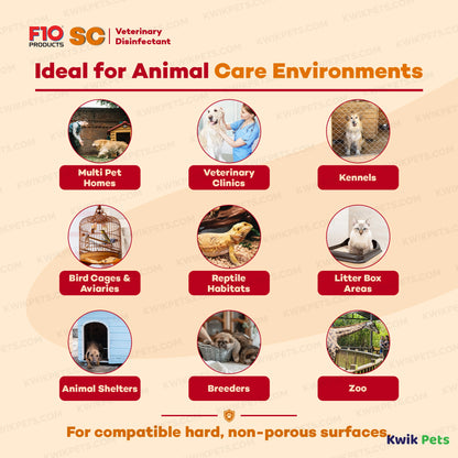 Information of F10SC Veterinary Disinfectant 1 Liter