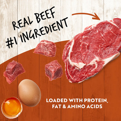 Ingredients info 2 of Earthborn Holistic K95 Grain-Free Meat Protein Wet Dog Food Beef 13-oz