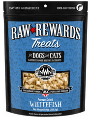 Northwest Naturals Raw Rewards Freeze Dried Dog & Cat Treats Whitefish 10-oz