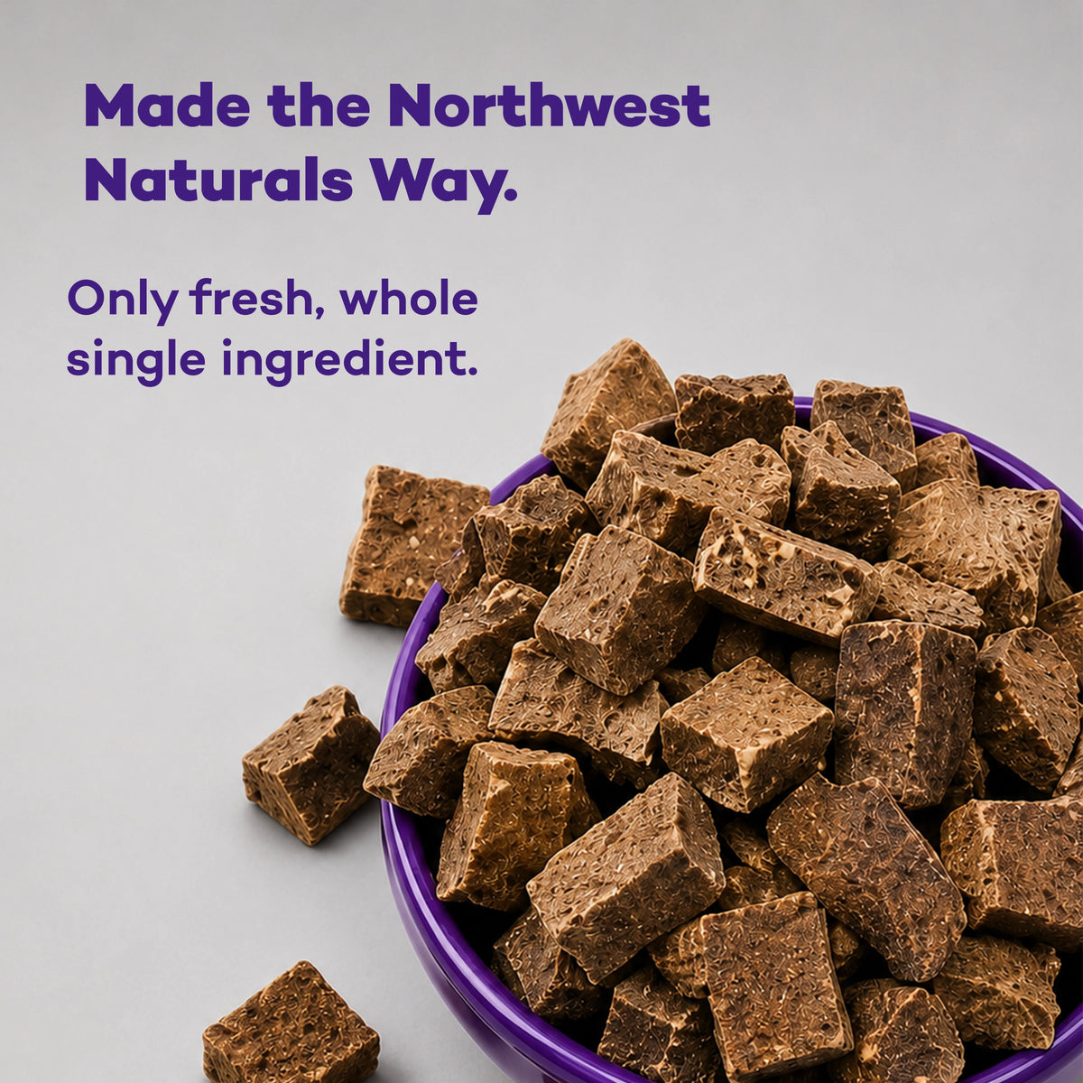 Features of Northwest Naturals Raw Rewards Freeze Dried Dog & Cat Treats Pork Liver 10-oz