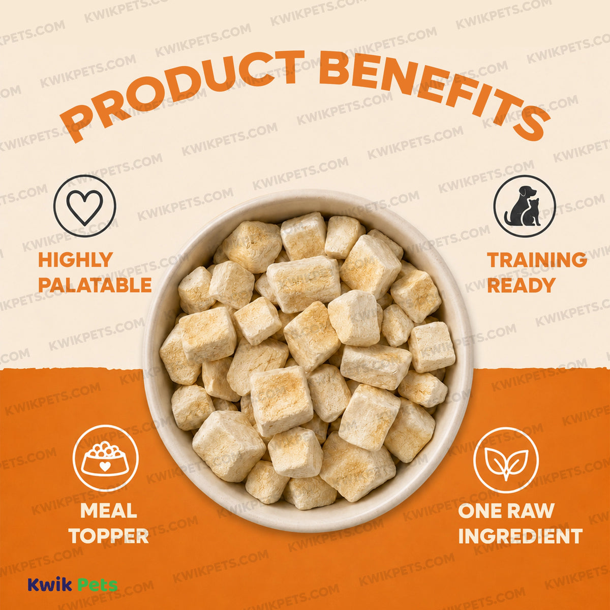 Benefits of Northwest Naturals Raw Rewards Freeze Dried Dog & Cat Treats Sweet Potato 2-oz
