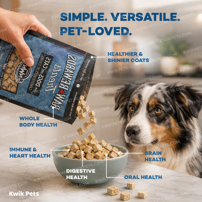 Benefits of Northwest Naturals Raw Rewards Freeze Dried Dog & Cat Treats Whitefish 10-oz