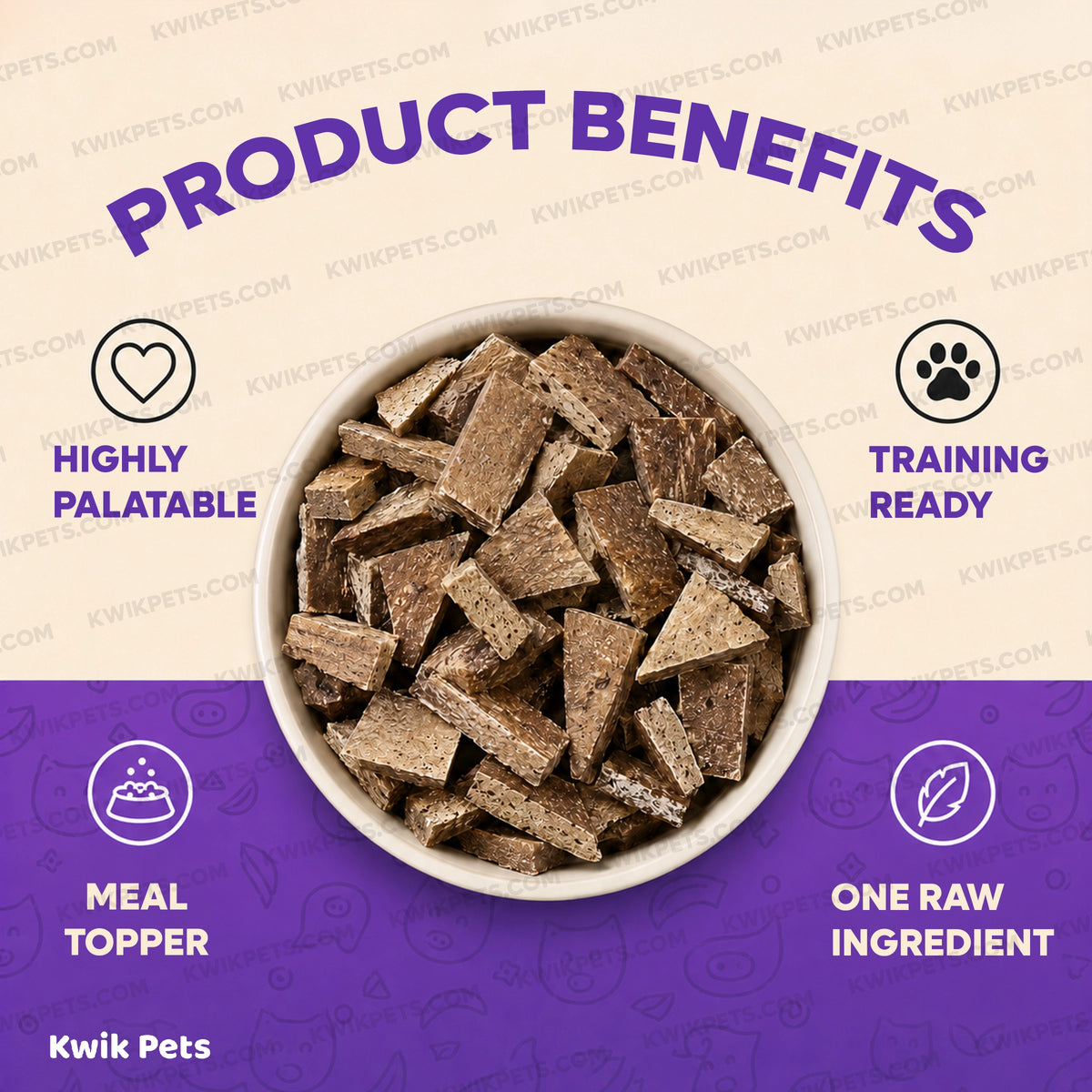 Benefits of Northwest Naturals Raw Rewards Freeze Dried Dog & Cat Treats Pork Liver 3-oz