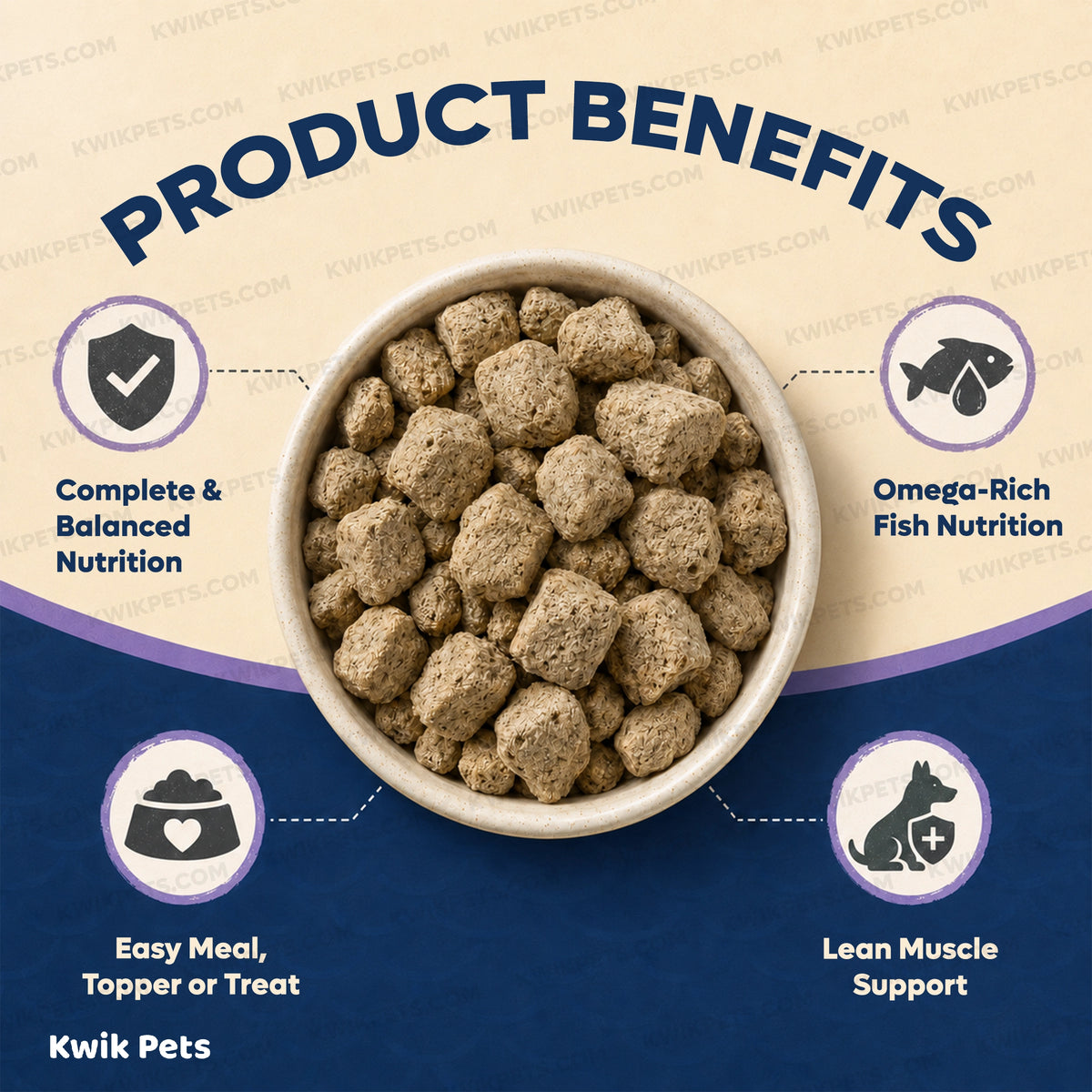 Benefits of Northwest Naturals Freeze Dried Raw Diet Dog Food Whitefish & Salmon Recipe 12-oz