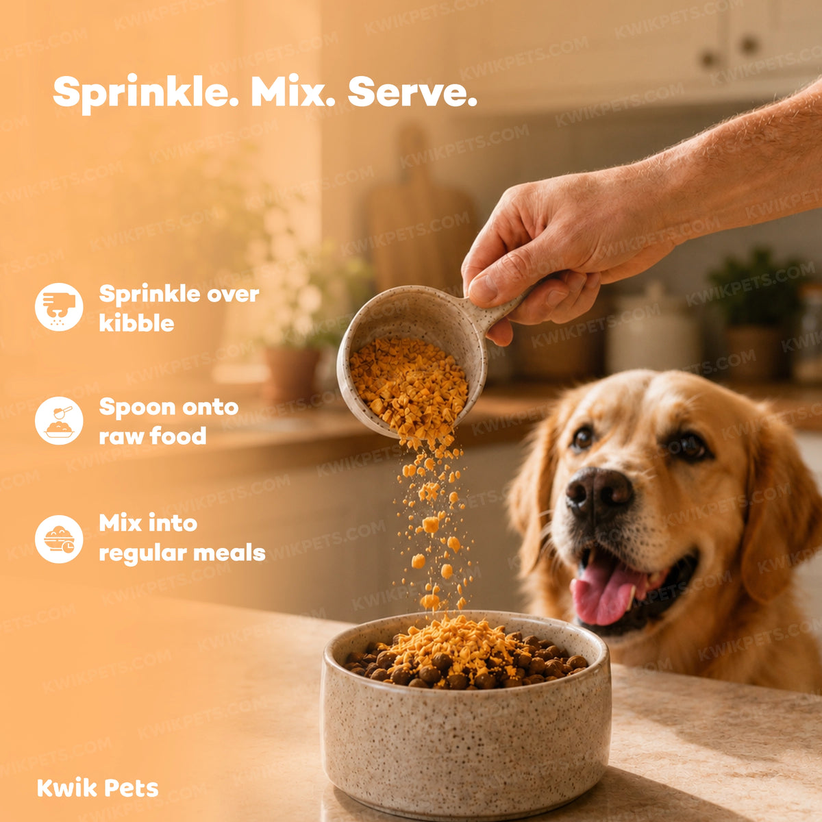 Feeding Guide Lines of Northwest Naturals Functional Freeze Dried Dog & Cat Food Topper Cheddar Cheese Crumble 5-oz