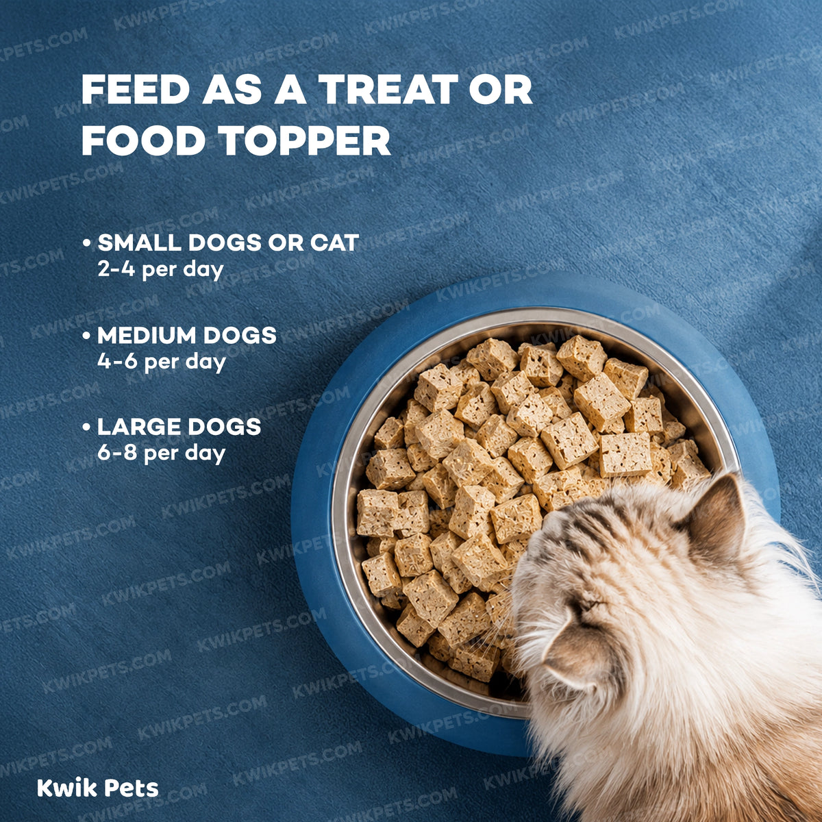 Feeding Guide Lines of Northwest Naturals Raw Rewards Freeze Dried Dog & Cat Treats Whitefish 10-oz