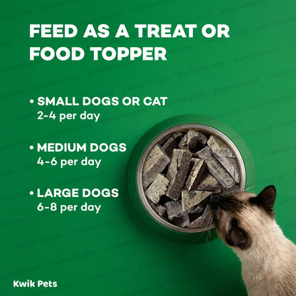 Nutrition of Northwest Naturals Raw Rewards Freeze Dried Dog & Cat Treats Lamb Liver 3-oz