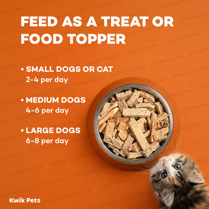 Nutrition of Northwest Naturals Raw Rewards Freeze Dried Dog & Cat Treats Salmon 2.5-oz
