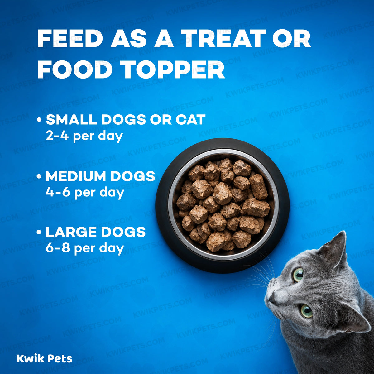 Feeding Guide Lines of Northwest Naturals Raw Rewards Freeze Dried Dog & Cat Treats Chicken Heart 3-oz
