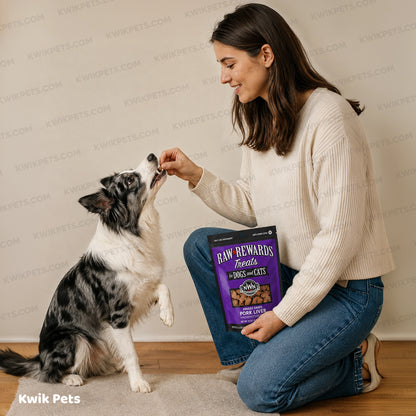 Lifestyle of Northwest Naturals Raw Rewards Freeze Dried Dog & Cat Treats Pork Liver 10-oz