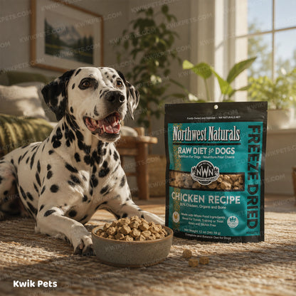 Lifestyle of Northwest Naturals Freeze Dried Raw Diet Dog Food Chicken Recipe 12-oz