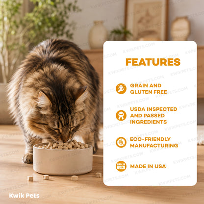 Features of Northwest Naturals Freeze Dried Raw Diet Cat Food Duck Recipe 11-oz