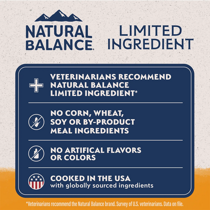 Product info of Natural Balance Pet Foods Limited Ingredient Reserve Grain Free Small Breed Dry Dog Food Duck & Potato 4-lb