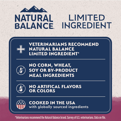 Product info of Natural Balance Pet Foods Limited Ingredient Reserve Grain Free Adult Dry Dog Food Sweet Potato & Venison 22-lb