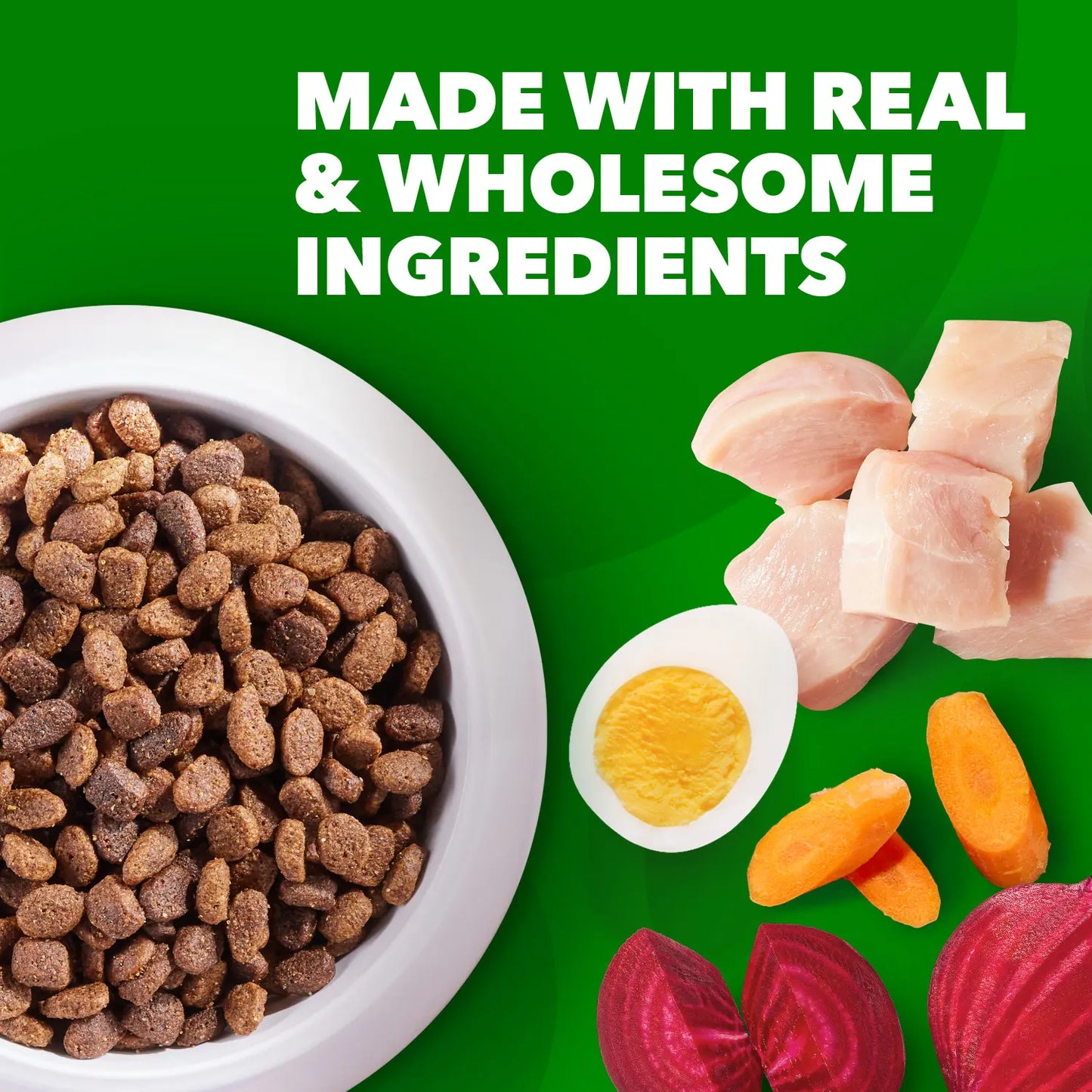 Ingredients 2 info of IAMS Minichunks Small Kibble High Protein Adult Dry Dog Food Real Chicken 7-lb