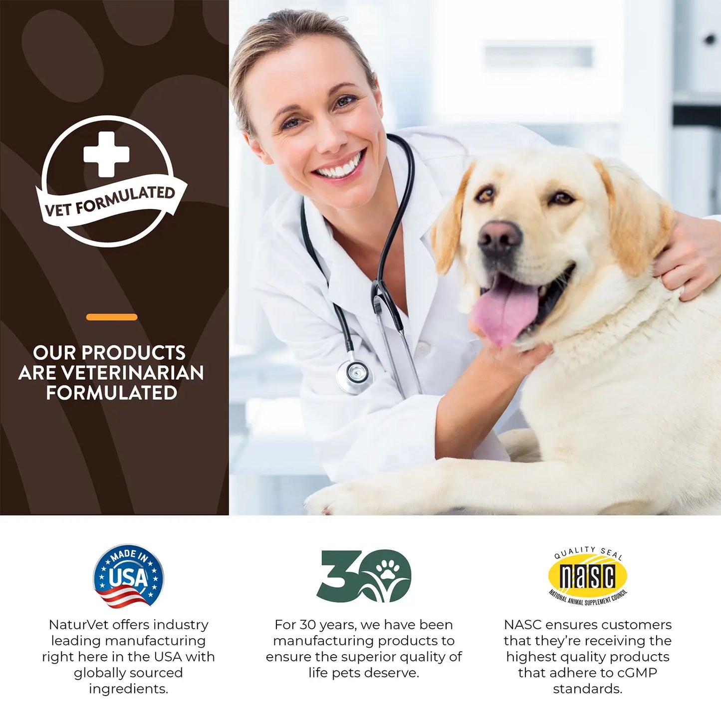 Product info 3 of NaturVet Sport & Working Breed-Specific Supplement Soft Chews for Dogs 50 Count 8.8-oz
