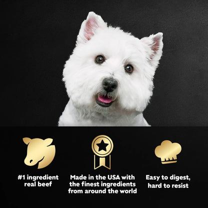 Product info of Cesar Sunrise Classic Loaf in Sauce Adult Wet Dog Food Grilled Steak & Eggs 3.5-oz