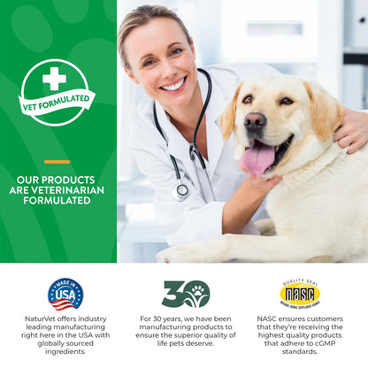 Info of NaturVet Scoopables Advanced Probiotics & Enzymes for Dogs 45 Count 11-oz