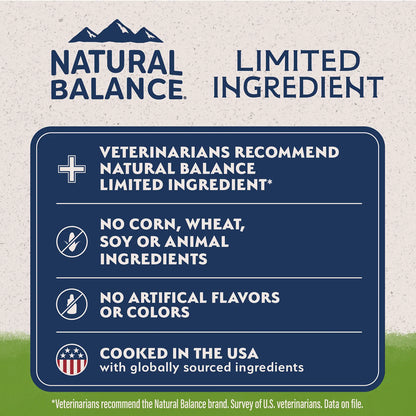 Product info 1 of Natural Balance Pet Foods L.I.D Plant Powered Vegan-Friendly Vegetarian Recipe Dry Dog Food 4-lb