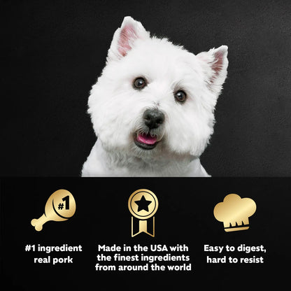 Product info of Cesar Loaf & Topper in Sauce Adult Wet Dog Food Ham & Egg w/Potato & Cheese 3.5-oz