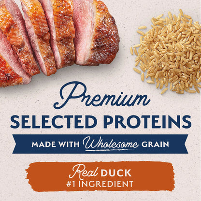 Ingredients info of Natural Balance Pet Foods Limited Ingredient Reserve Canned Dog Food Duck & Brown Rice 13-oz