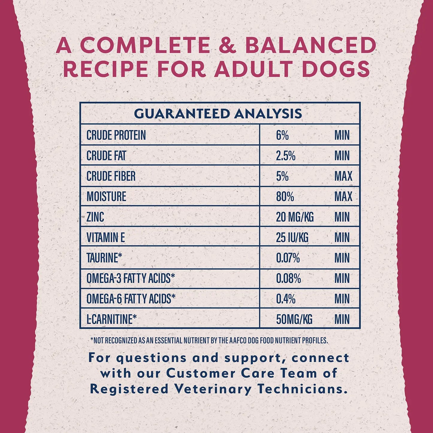 Guaranteed-Analysis of Natural Balance Pet Foods Original Ultra Fat Dogs Canned Dog Food Chicken & Salmon 13-oz