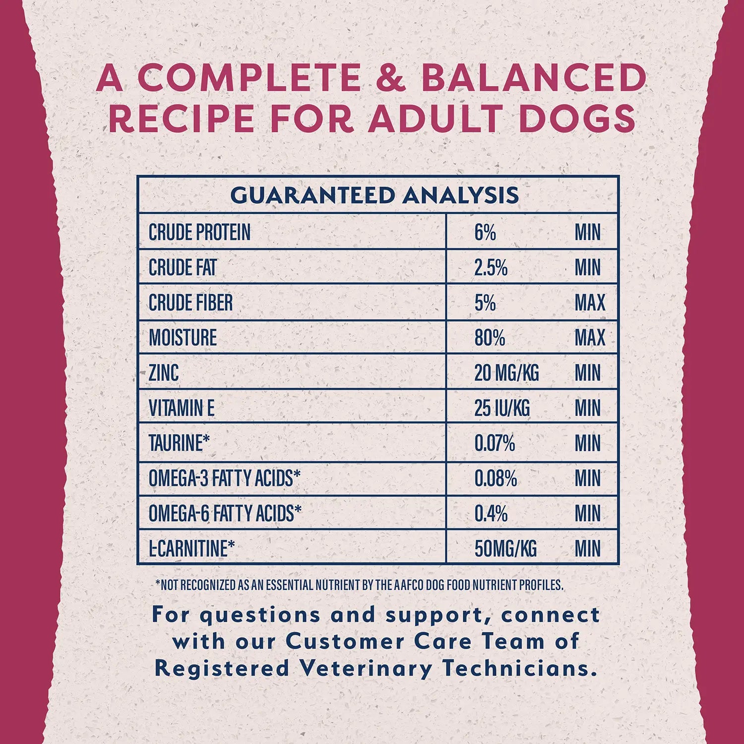 Guaranteed-Analysis of Natural Balance Pet Foods Original Ultra Fat Dogs Canned Dog Food Chicken & Salmon 13-oz