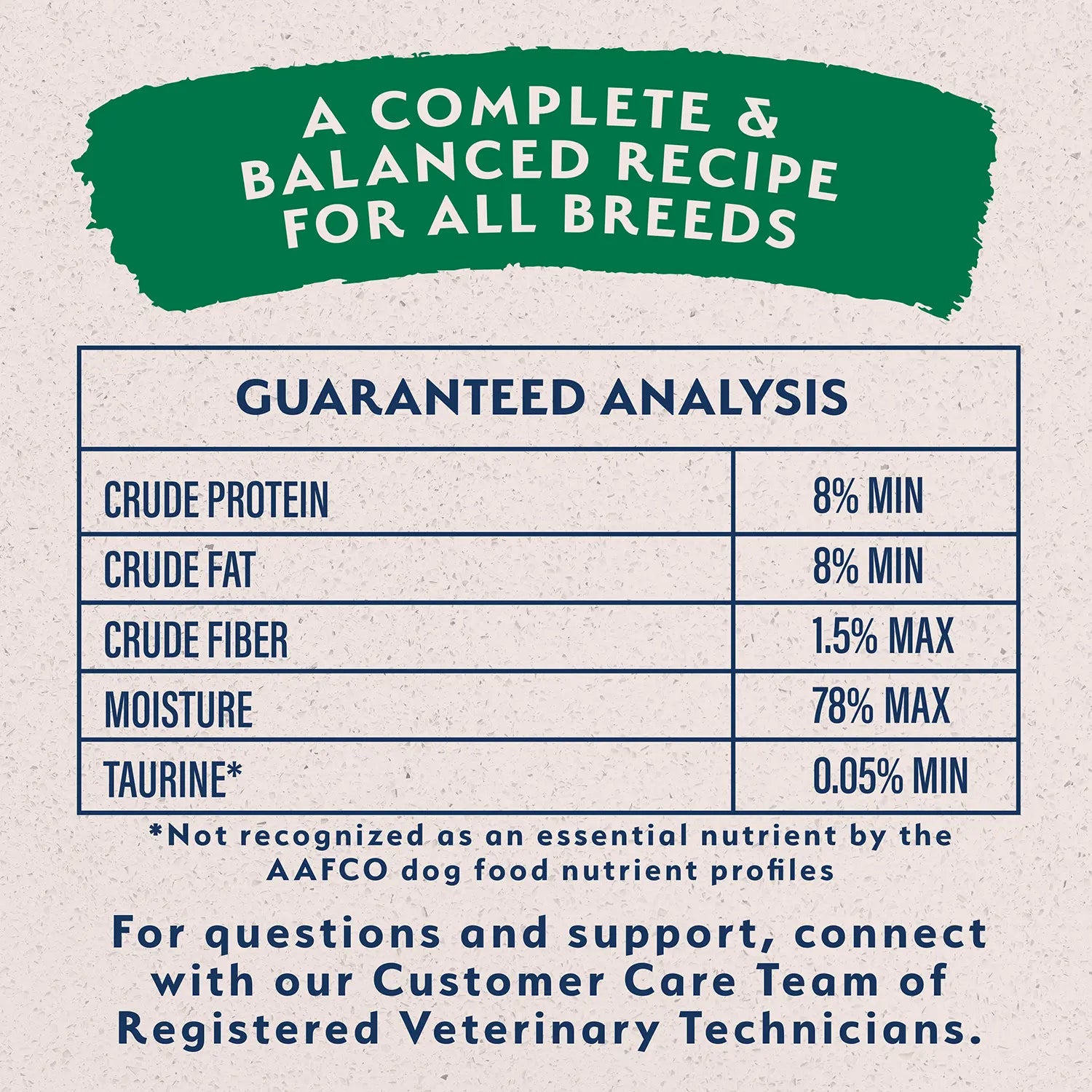Ingredients info 2 of Natural Balance Pet Foods Limited Ingredient Canned Dog Food Lamb & Brown Rice 13-oz