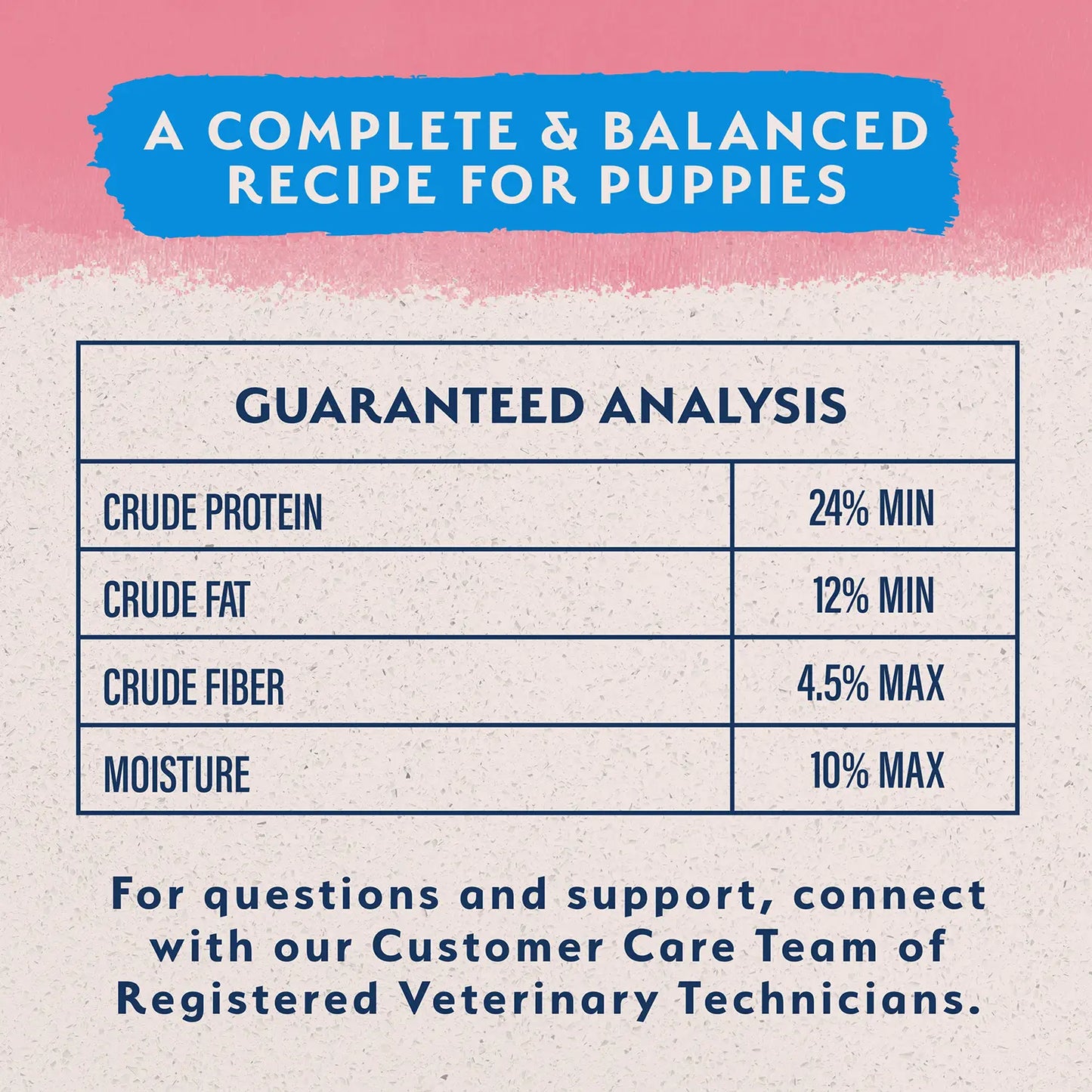 Ingredients info 3 of Natural Balance Pet Foods Limited Ingredient Puppy Dry Food Salmon & Brown Rice 24-lb