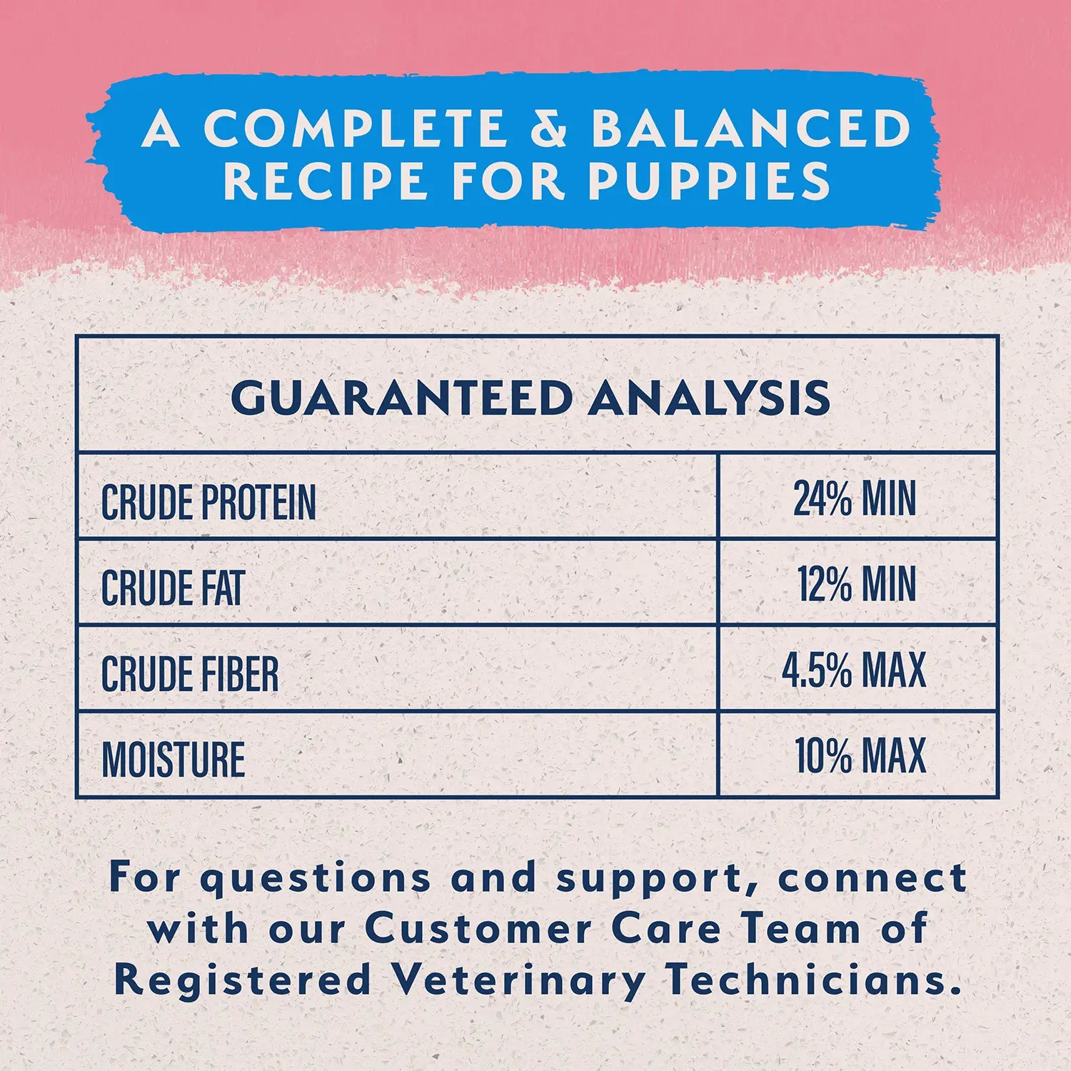 Ingredients info 3 of Natural Balance Pet Foods Limited Ingredient Puppy Dry Food Salmon & Brown Rice 24-lb